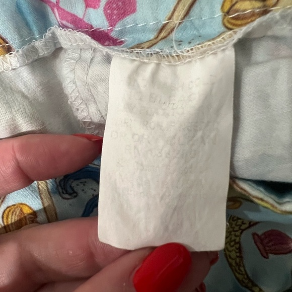 Kaeli Smith size 10 Colorful Mermaid Print Women's Shorts, chino style, GUC - Picture 6 of 6